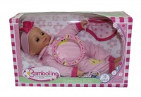 Bambolina Baby Doll 34εκ., μιλάει Ελληνικά