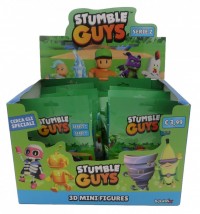 Stumble Guys 3D Mini Figures Series 2 foil bag asst.