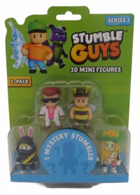 Stumble Guys Series 2 3D Mini figures 5 pack asst.