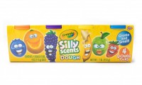 Crayola Silly Scents Dough σετ 4 τεμάχια