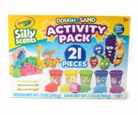 Crayola Silly Scents Dough & Sand σετ