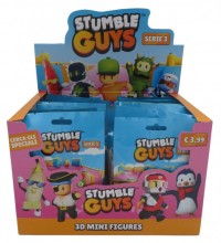 Stumble Guys series 3  3D Mini Figures Series 3 Foil bag asst.