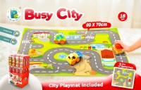 Kidz 2 Go mini car set 3 & playmat