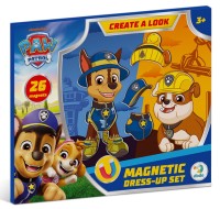 Paw Patrol – Chase & Rubble Magnetic Dress-Up Set με 26 μαγνήτες