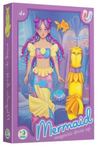 Mermaid – Magnetic Dress-Up με 30+ μαγνήτες