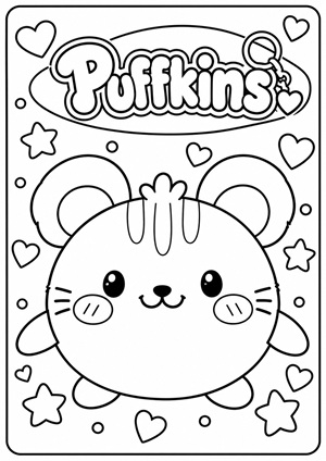 Χρωμοσελίδα Puffkins Surprise